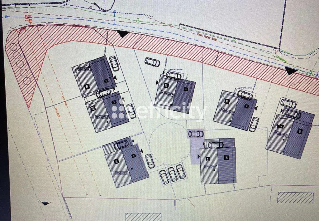 Plan - Maison au Cadre Champêtre avec Jardin à Vimines