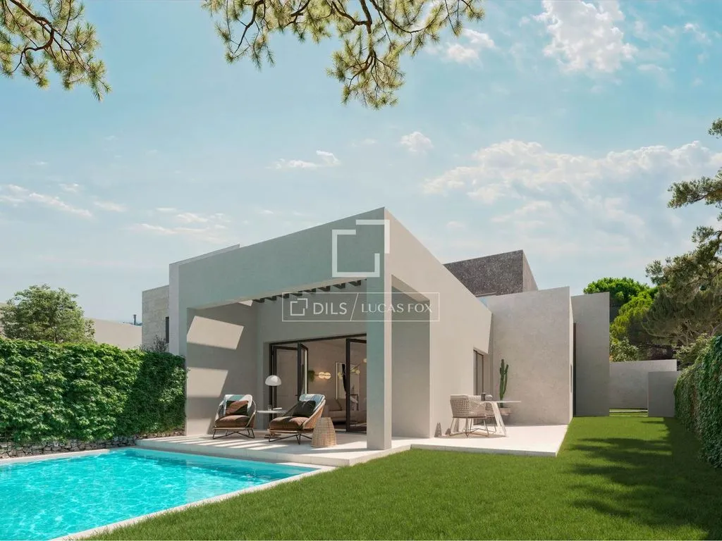 Piscine - Contemporary Villa with Private Pool in Torrelodones