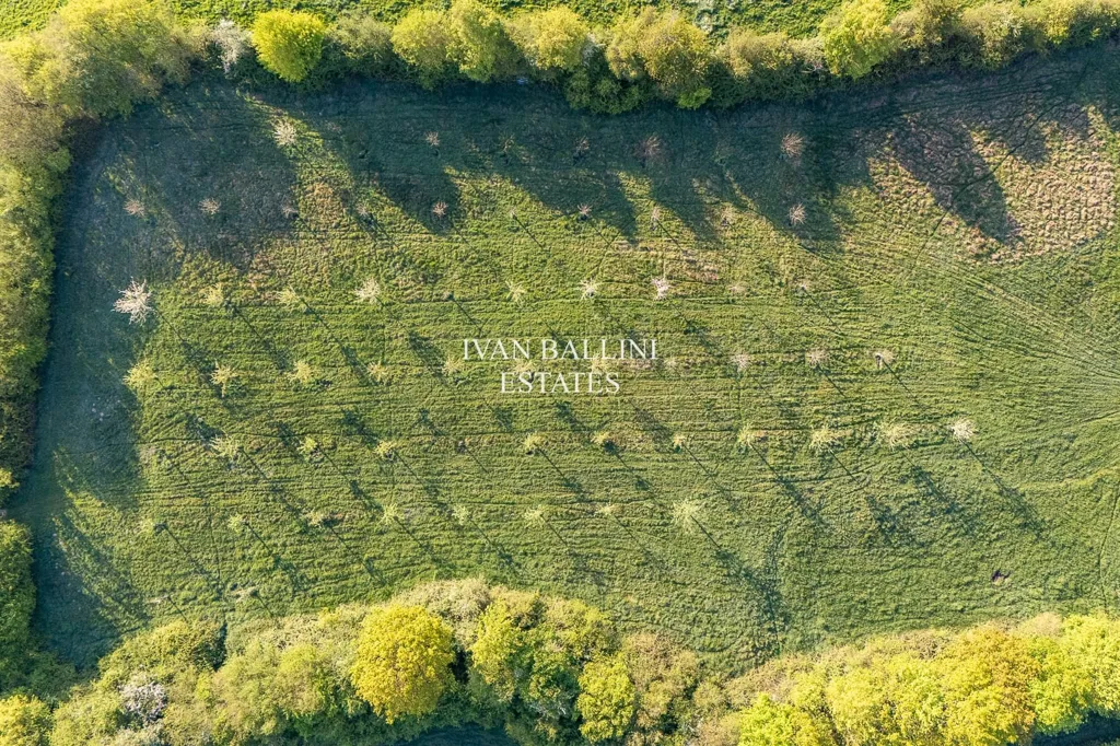 Vue aérienne - Maison 4 pièces à Pont-l'Évêque