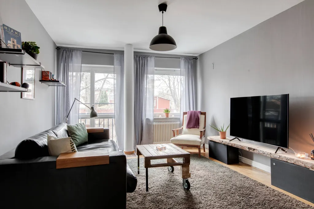 Elutuba - Apartment with Balcony in Söder, Gävle