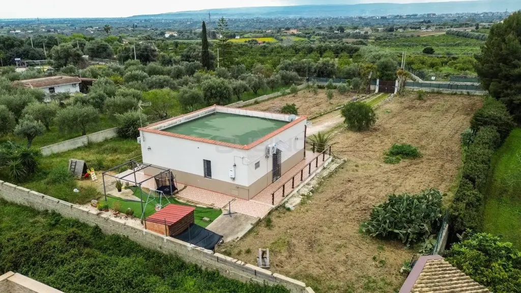 Aerial - Villa with Belvedere View in Siracusa