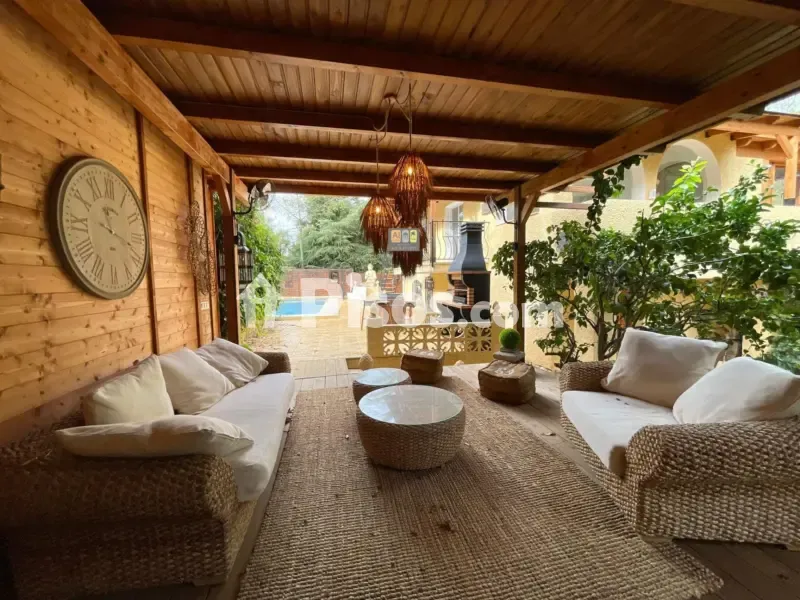Terrass - Chalet with Pool and Garden in Albir