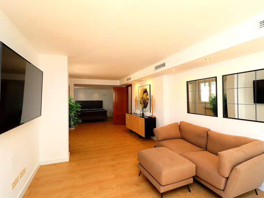 Living Room - Luxury Villa with Pool in Playas de Orihuela