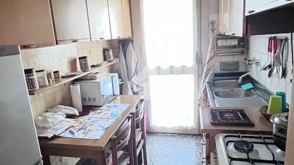Köök - Studio Apartment with Terrace in Milan