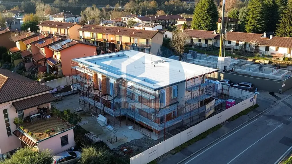 Õhuvaade - Contemporary Apartment with Garden in Sarnico