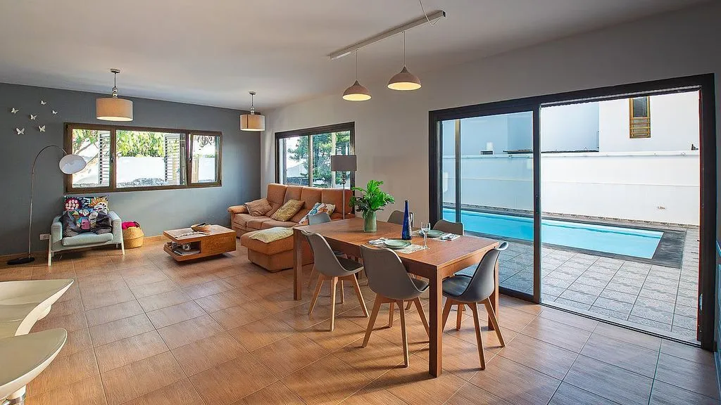 Séjour - Chalet with Pool and Terrace in Yaiza
