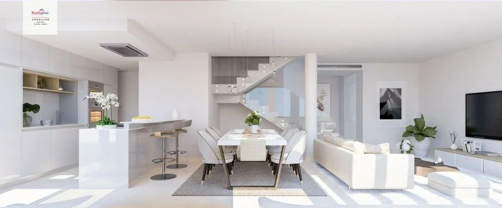 Sala da pranzo - Luxury Apartment with Sea View in Mijas