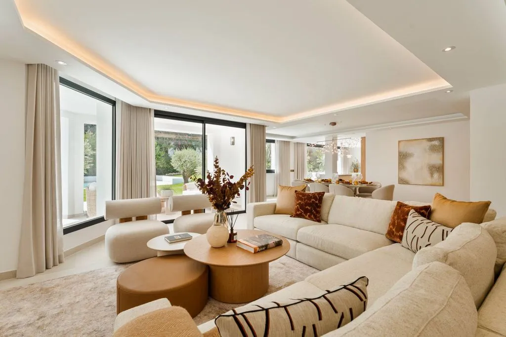 Séjour - Contemporary Villa with Sea Views in Marbella