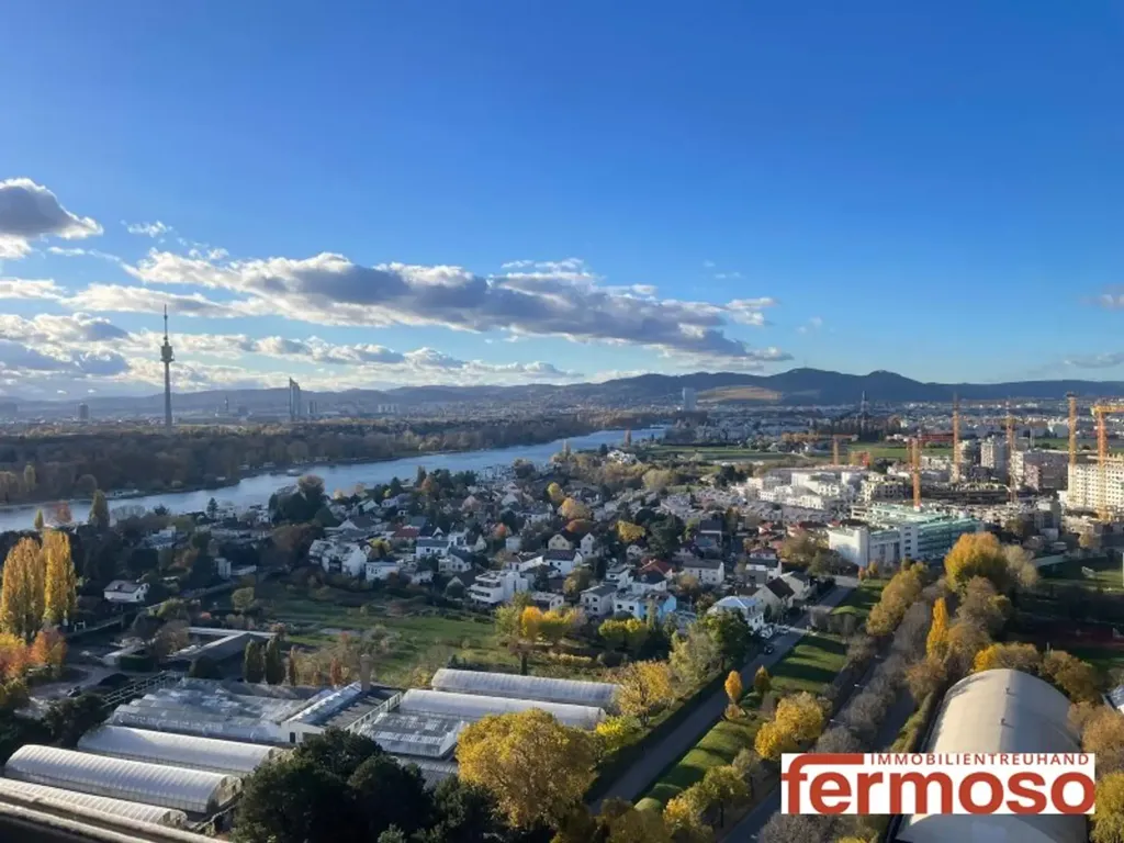 Luxury Penthouse with Rooftop Pool in Donaustadt