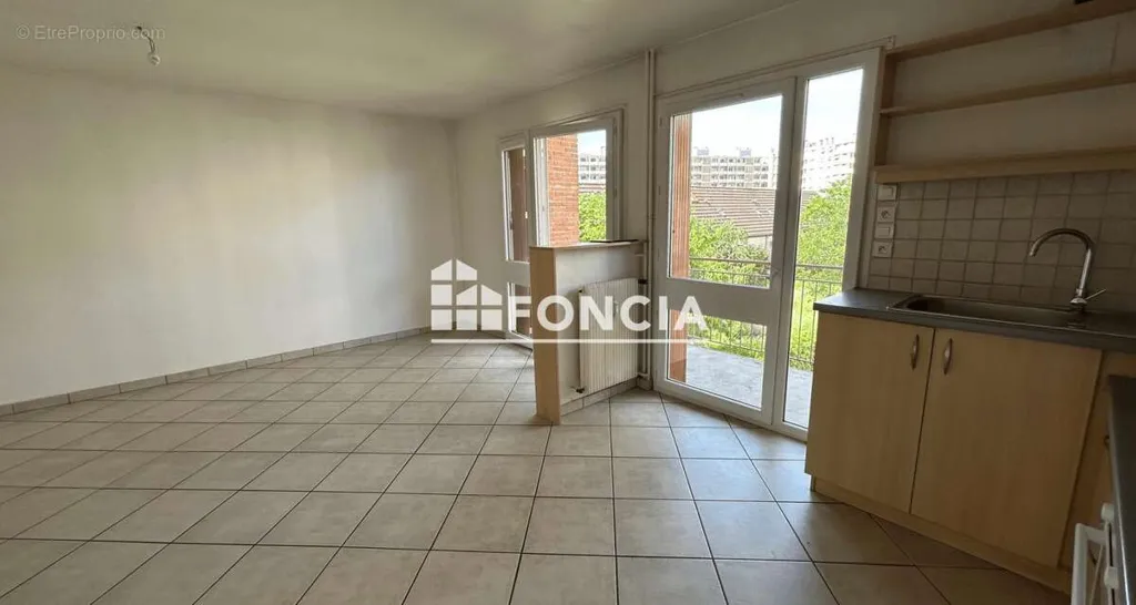 Kitchen - Type 2 Flat with Balcony in Roanne