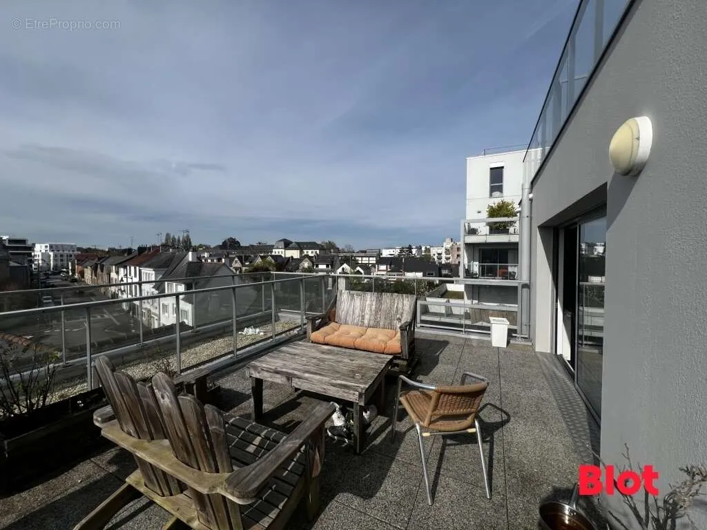 Terrazza - Apartment with West-Facing Terrace in Rennes