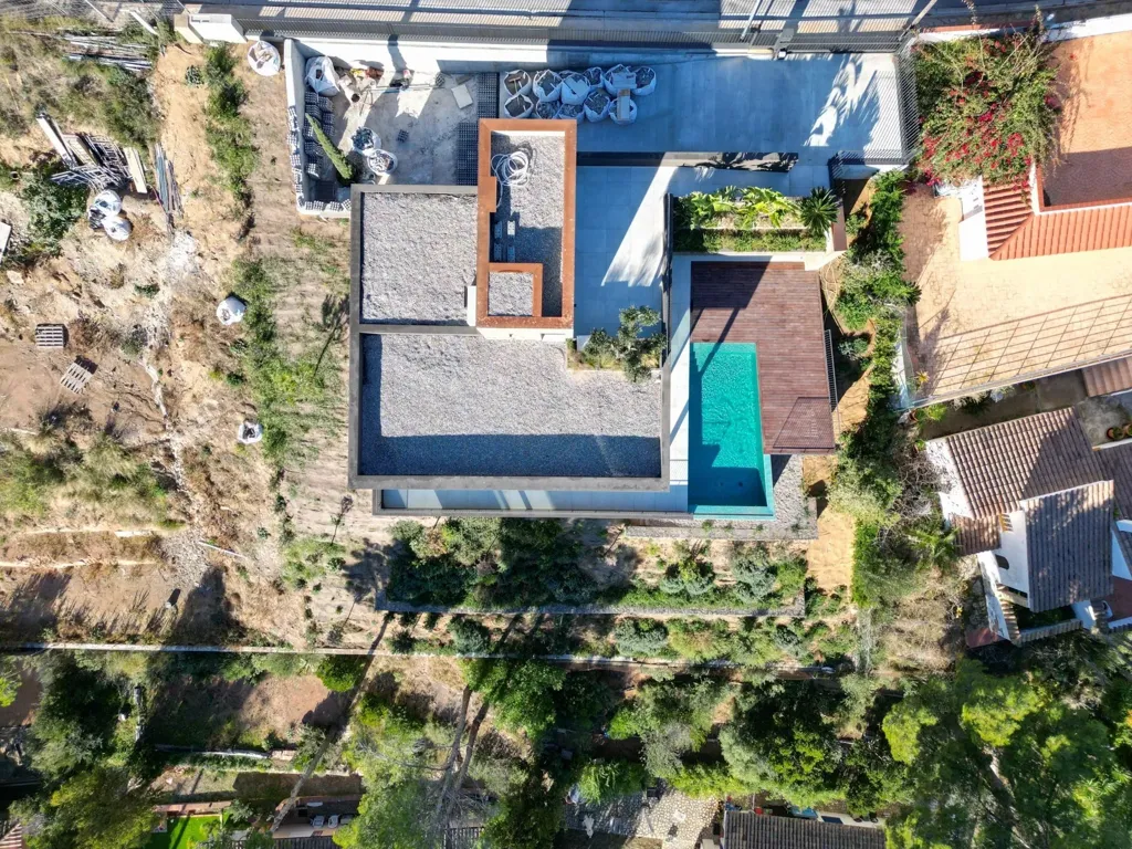 Vista aerea - New Villa with Pool in Sa Punta, Begur