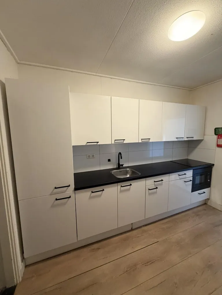 Kitchen - Furnished Room with Shared Amenities in Enschede