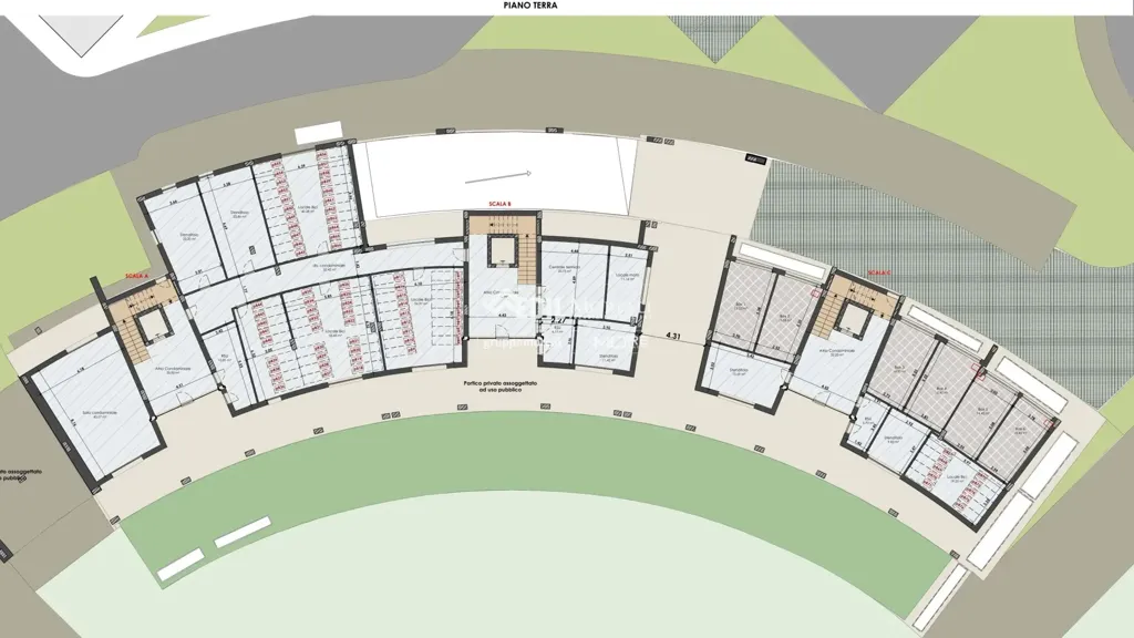 Plan - Luxury Apartment with Rooftop Garden in Modena