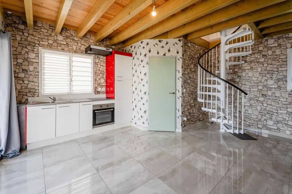 Cucina - Contemporary Villa with Pool in Fontès