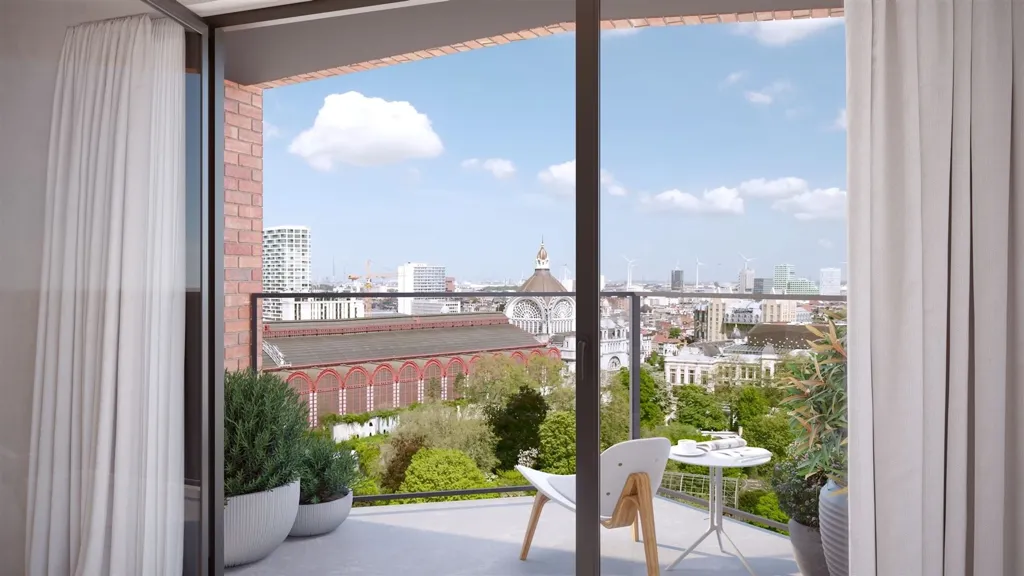 Balcony - Newly Built Apartment with Terrace in Antwerp