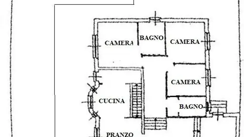 Plaan - Semi-detached Villa with Private Garden in Gallarate