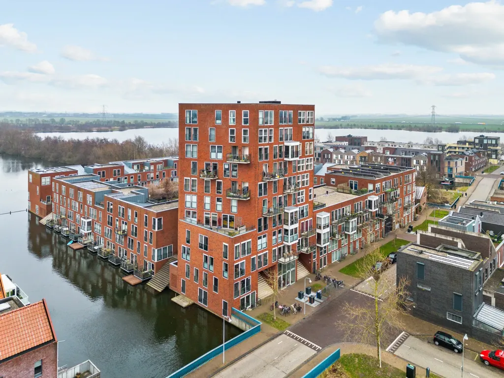 Vue aérienne - Apartment with Panoramic View in Woerden
