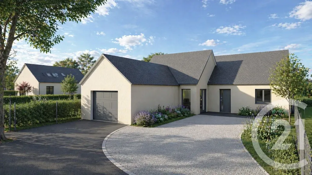 New Build House with Garage in Bonneval