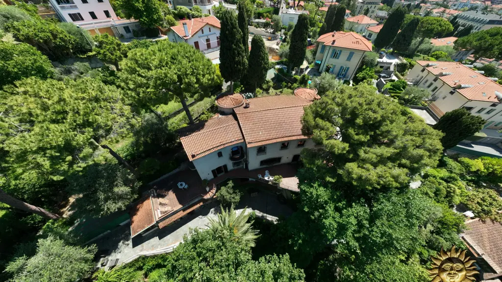 Vue aérienne - Villa with Sea View in Bordighera