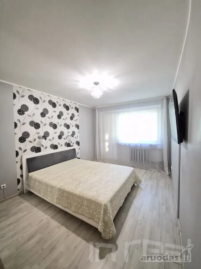 Camere da letto - 2-Bedroom Apartment with Balcony in Šiauliai Centre