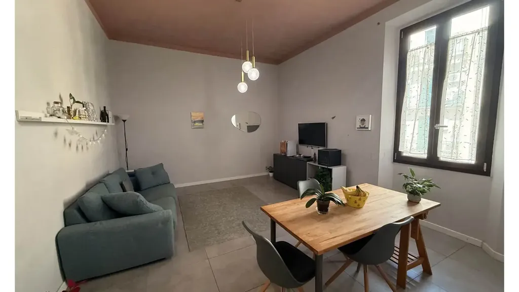 Soggiorno - Rustic-Style Flat with Balcony in Florence