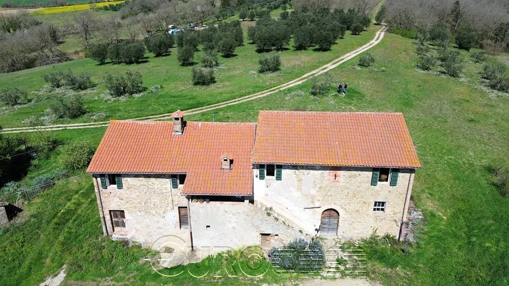 Õhuvaade - Rustic Casale with Olive Grove near Perugia