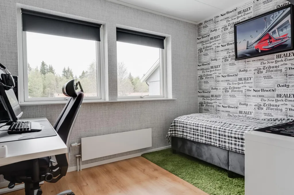 Chambres - Townhouse with Garden in Dalsjöfors