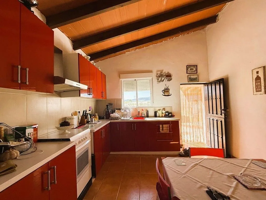 Cuisine - Rural House with Orchard in Jumilla