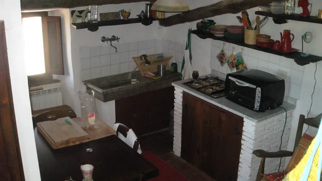Köök - Rustic-Style Apartment in Scansano Centre