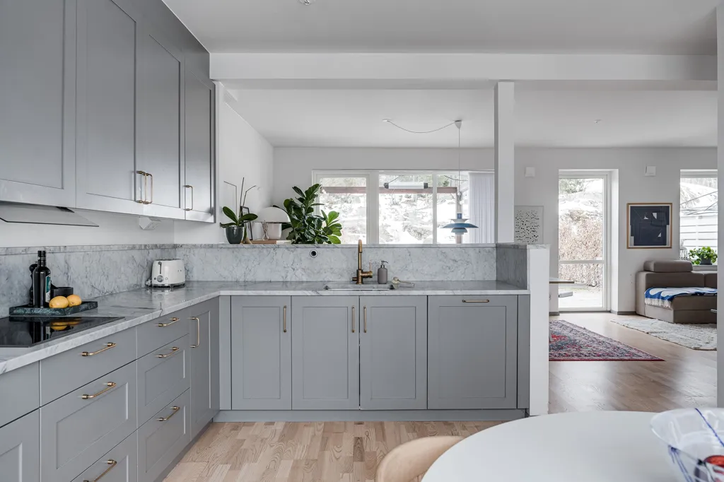 Cuisine - Modern Apartment with Terraces in Lindbacken