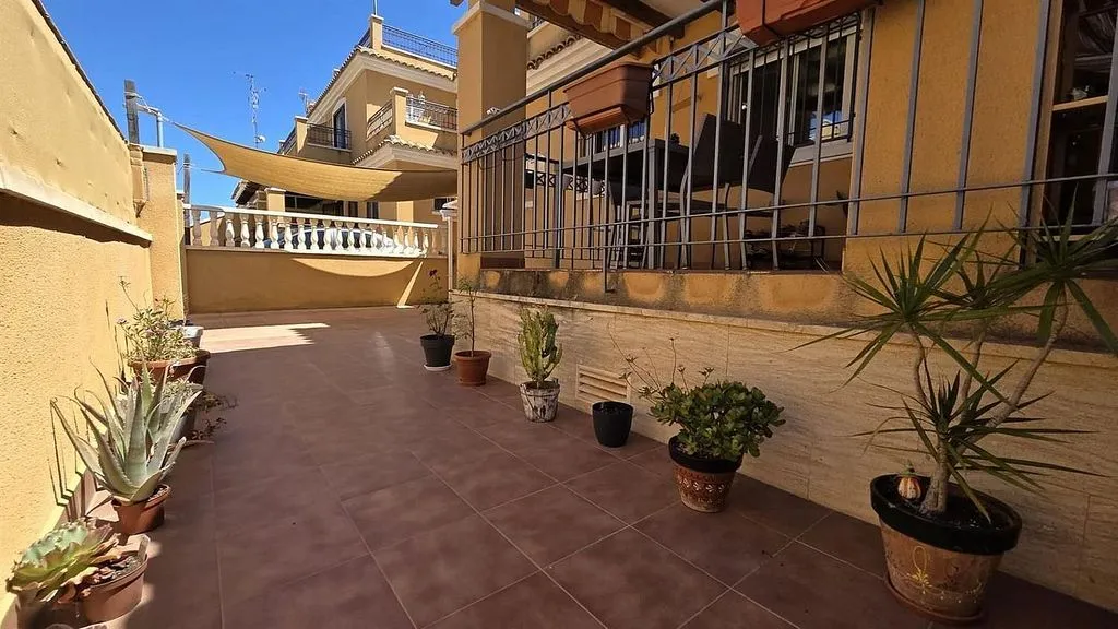 Jardin - Semi-detached House with Pool in Nueva Torrevieja