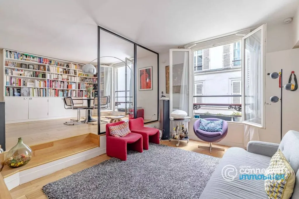 Elutuba - Duplex Flat with Courtyard View in Paris 10th