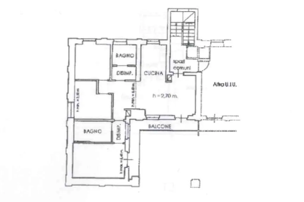 Plan - Renovated Apartment with Garden in Bra