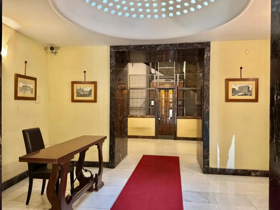 Entrée - Rustic-Style Apartment with Terraces in Parioli, Rome
