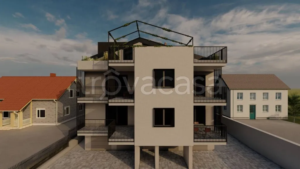 Retrofitted Mansard Apartment with Balcony in Bra