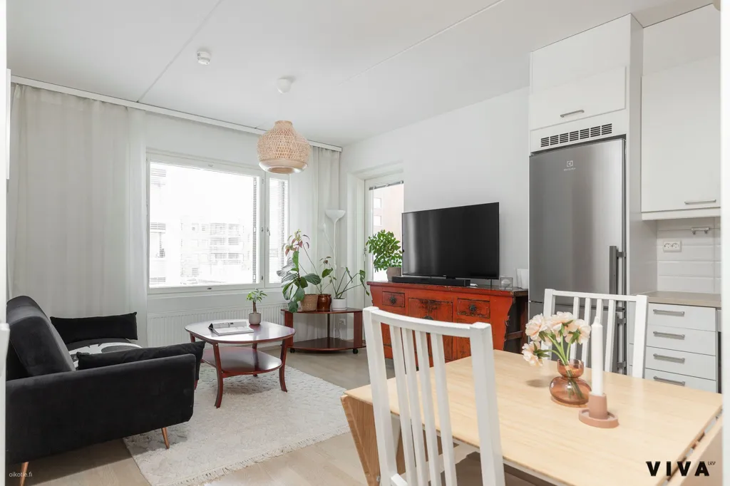 Séjour - Modern Flat with Balcony in Matinkylä