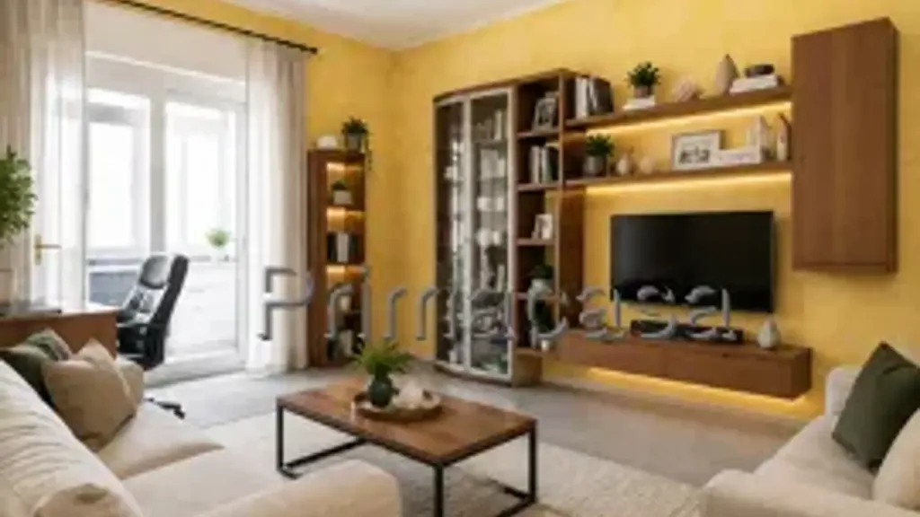 Soggiorno - Spacious Apartment with Balconies in Zevio