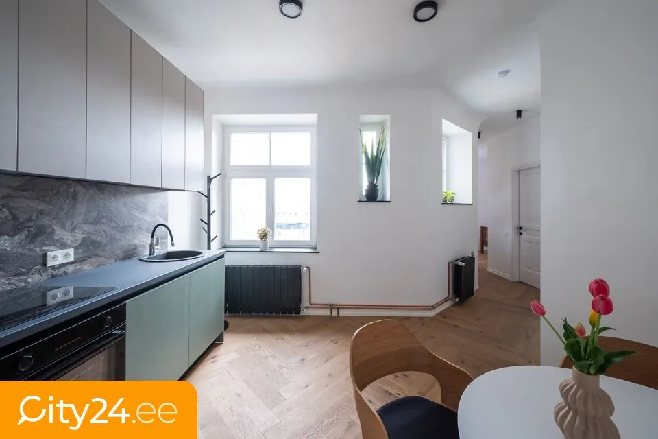 Cucina - Renovated Flat with Shower in Riga Centre