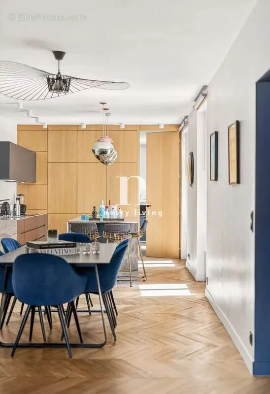 Söögituba - Architect-Refurbished Flat near Auteuil, Paris 16