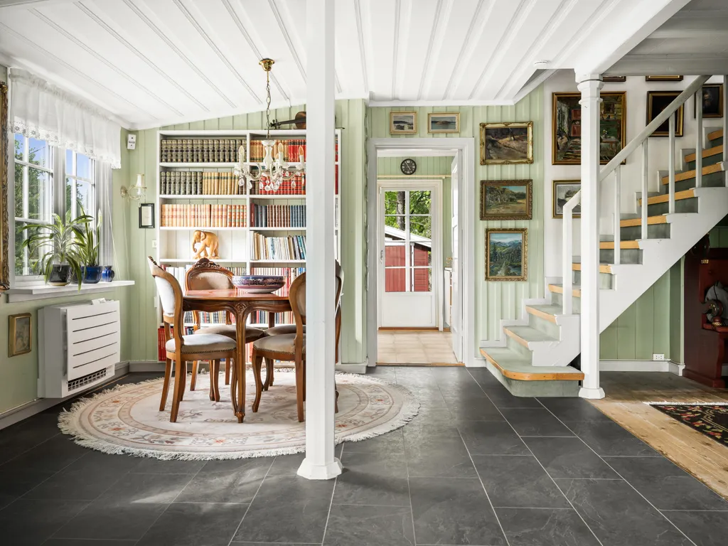 Söögituba - Charming Detached House with Garden in Kråkerøy