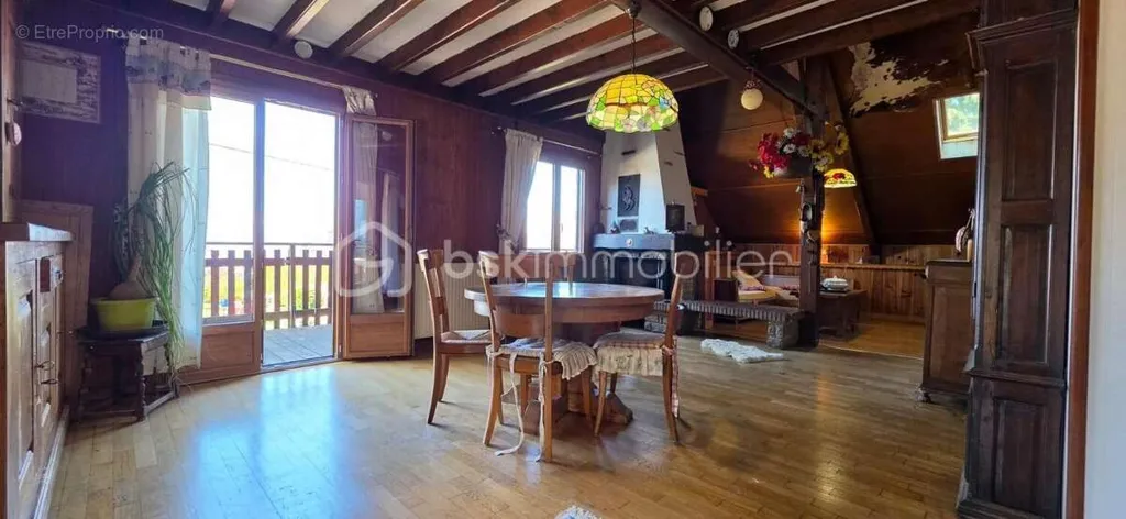 Salle à manger - Chalet avec Terrain à Saint-Martin-d'Uriage