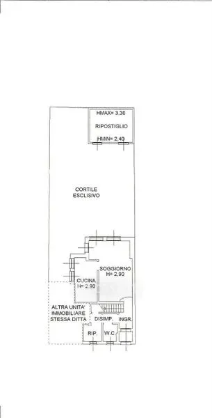 Plaan - Bifamiliar Villa with Garden in Adria Centre