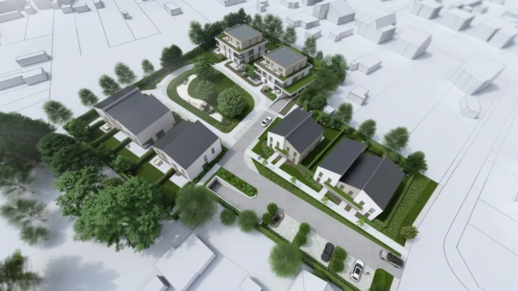 New Apartments with Park Setting in Malle