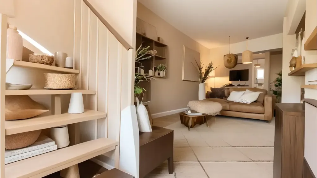 Living Room - Semi-detached House with Garden in Momo