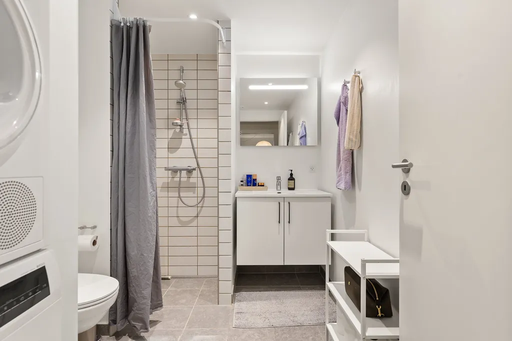 Salles de bain - 2-Bedroom Apartment with Balcony in Aarhus