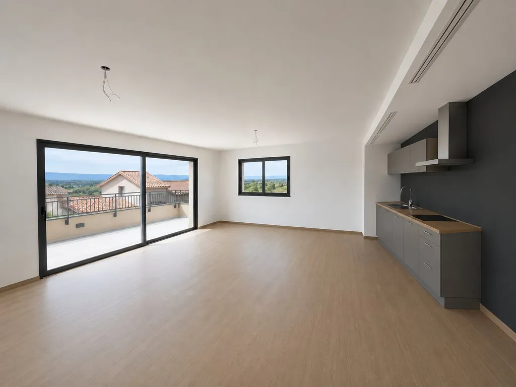 Elutuba - New 4-Bed Flat with Terrace in Bouthéon