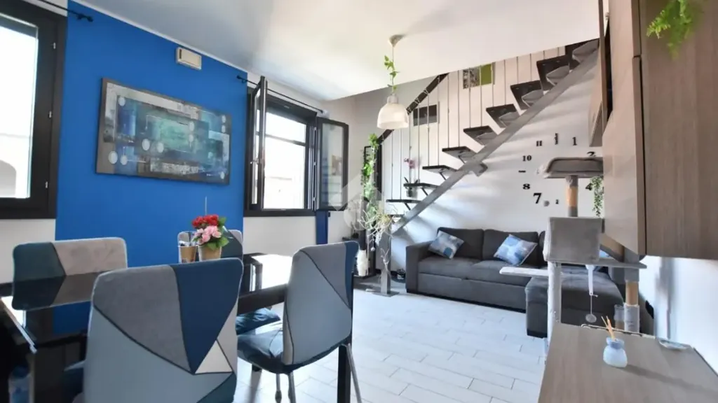 Living Room - Studio Flat with Balcony in Vignate