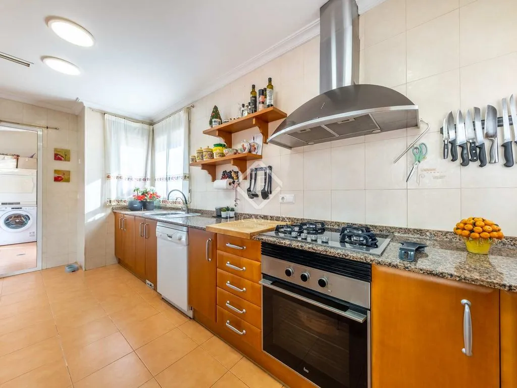 Köök - Luxury Villa with Pool and Mountain View in Alicante