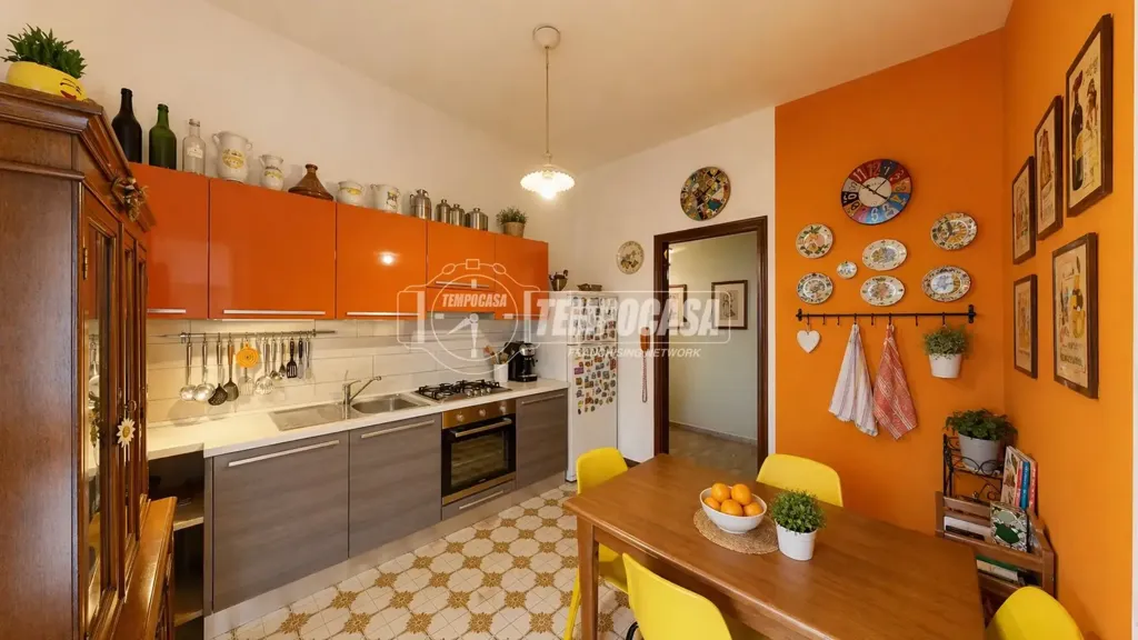 Cuisine - Spacious Apartment with Two Terraces in Favria